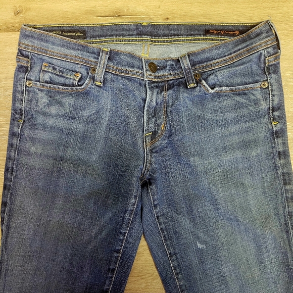 Citizens of Humanity Ingrid #002 Stretch Low Waist Flair Jeans - Picture 3 of 9